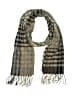 Unbranded Houndstooth Gray Tan Scarf One size - photo 1