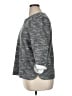 Ann Taylor Tweed Gray 3/4 Sleeve Top Size XL - photo 5