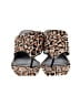 Villa Rouge 100% Leather Animal Print Tan Sandals Size 9 - photo 2