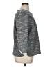 Ann Taylor Tweed Gray 3/4 Sleeve Top Size XL - photo 4