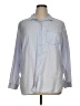 Old Navy 100% Lyocell Color Block Blue Long Sleeve Button-Down Shirt Size XL - photo 1