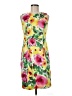 I.N. Studio Tropical Yellow Cocktail Dress Size 8 Petite - photo 1