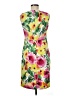 I.N. Studio Tropical Yellow Cocktail Dress Size 8 Petite - photo 2