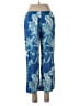 Natori 100% Rayon Tropical Blue Casual Pants Size M - photo 2