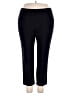 Roz & Ali Solid Black Active Pants Size 18 - photo 1