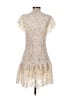 Express 100% Polyester Ivory Cocktail Dress Size S - photo 2