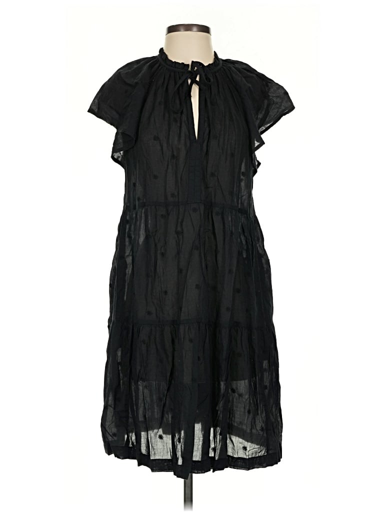 Pre-owned Gap Cocktail Dress In Black