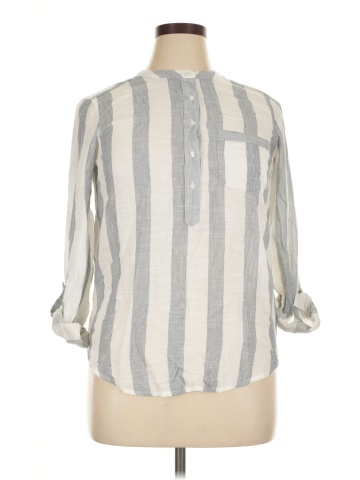 Unbranded Long Sleeve Henley (view 1)