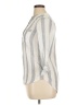 Unbranded Stripes Gray Long Sleeve Henley Size XL (estimated) - photo 5