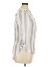 Unbranded Stripes Gray Long Sleeve Henley Size XL (estimated) - photo 4