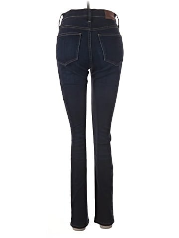 Madewell 9" Mid-Rise Skinny Jeans in Larkspur Wash: TENCEL&trade; Denim Edition (view 2)
