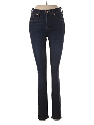 Madewell 9" Mid-Rise Skinny Jeans in Larkspur Wash: TENCEL&trade; Denim Edition (view 1)