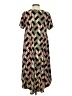 Lularoe Chevron-herringbone Green Casual Dress Size XS - photo 2