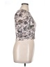 Full Tilt Silver Short Sleeve Turtleneck Size XL - photo 4