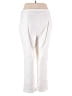 Rafaella Solid Ivory Casual Pants Size 18 - photo 2
