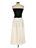 Unbranded Color Block Ivory Cocktail Dress Size L (estimated) - photo 2