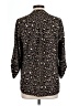 Entro Animal Print Black 3/4 Sleeve Blouse Size L (estimated) - photo 2