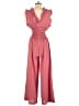 Max Studio Hearts Pink Jumpsuit Size S - photo 2