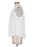 Versona 100% Polyester White Sleeveless Blouse Size M - photo 5