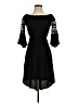 Blush 100% Rayon Black Casual Dress Size S - photo 1