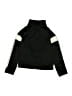 Adidas 100% Polyester Black Track Jacket Size 8 - photo 2