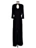 Vince Camuto Solid Black Jumpsuit Size S - photo 2