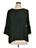 DR2 100% Polyester Green 3/4 Sleeve Blouse Size XL - photo 1