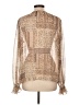 Ramy Brook Tan Long Sleeve Blouse Size L - photo 2
