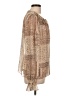 Ramy Brook Tan Long Sleeve Blouse Size L - photo 4
