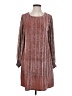 LoveRiche Metallic Brown Casual Dress Size S - photo 1