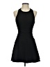 Silence and Noise Solid Black Cocktail Dress Size S - photo 1