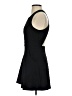 Silence and Noise Solid Black Cocktail Dress Size S - photo 5