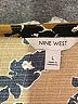 Nine West 100% Polyester Print Brown Casual Dress Size L - photo 7
