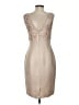 Kay Unger 100% Polyester Tan Cocktail Dress Size 2 - photo 2