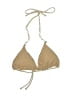 Unbranded Tweed Tan Swimsuit Top Size S - photo 1