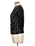 Assorted Brands Polka Dots Black Short Sleeve Turtleneck Size L - photo 5