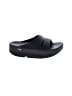 Oofos Black Sandals Size 8 - photo 1