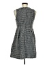 Shein 100% Polyester Tweed Gray Casual Dress Size 6 - photo 2
