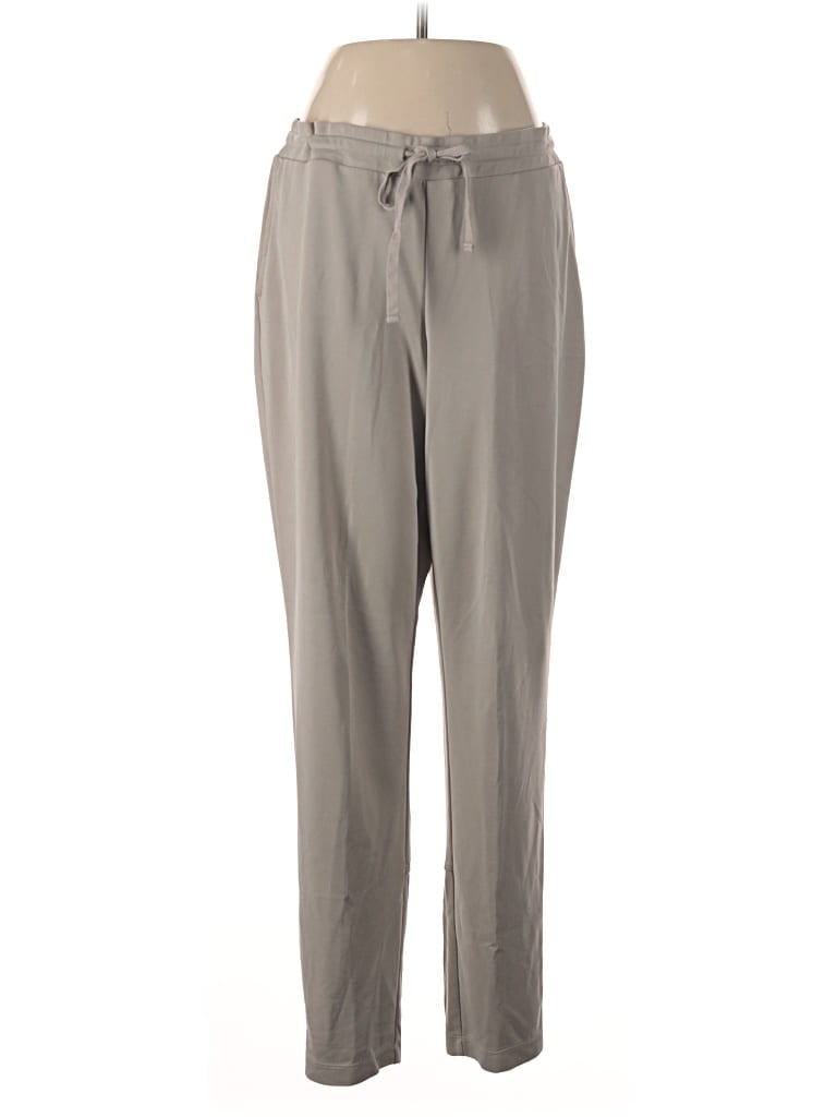 Pre-owned Purejill Casual Pants In Gray