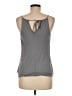 Express 100% Polyester Gray Sleeveless Blouse Size M - photo 2