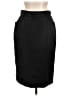 Coco Beland 100% Wool Solid Black Wool Skirt Size 10 - photo 1
