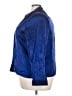 Alia Metallic Blue Long Sleeve Blouse Size 22 - photo 5