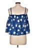 Michael Stars 100% Cotton Blue Tank Top Size Lg (2) - photo 2