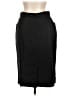 Coco Beland 100% Wool Solid Black Wool Skirt Size 10 - photo 2