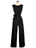 Tahari by ASL Solid Black Jumpsuit Size 2 - photo 1