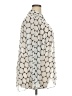 Lane Bryant 100% Polyester Polka Dots Ivory Long Sleeve Blouse Size 22 - 24 Plus - photo 4