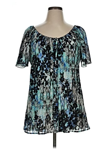 Avenue Short Sleeve Blouse (view 1)