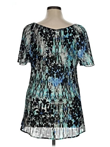 Avenue Short Sleeve Blouse (view 2)