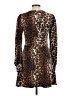 VICI Animal Print Brown Casual Dress Size L - photo 2