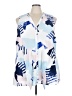 Torrid 100% Polyester Print Blue Sleeveless Blouse Size 4X (4) - photo 1